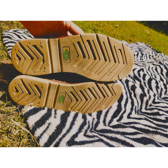 Timberland Rugged LT Chukka Boots EK+ Red Brown Leather Work Mens‎ Size 9 - Picture 8 of 11